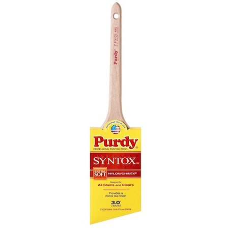 Purdy 3" Angle Sash Nylon Bristle, Paint Brush 144403630
